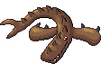 Normal sprite. The biggest difference between the sprite and the sketch is the square jaw. I didn't really draw it in the sketch; it looks much better in the sprite.
